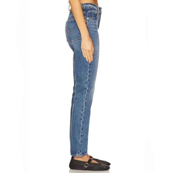 Levi's Wedgie Slim Straight-Leg Jeans 25x30 - Picture 2 of 7